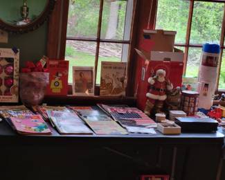 Vintage Christmas, toys, books, comics