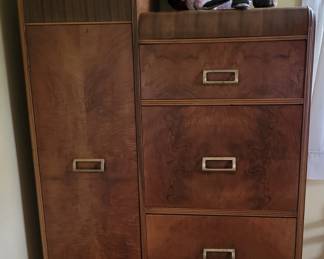 Antique closet and drawers