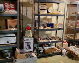 Dishes, crockpots, bakeware, etc