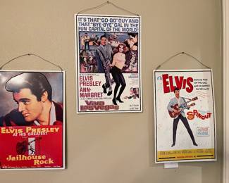 If you love Elvis, then you will love this sale! Collectibles, prints, magazines and even a phone!