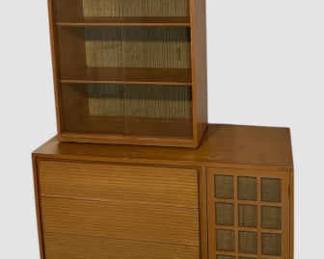 MCM Credenza With Hutch
