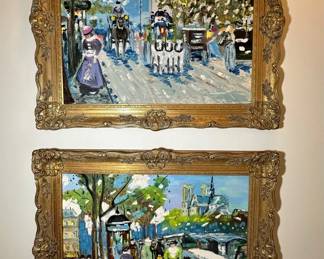 006 Paris signed A.MARIEN Local Artist