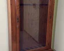 009 Wood Gun Case With Key