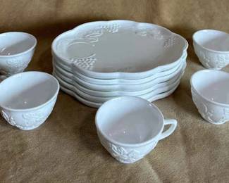 Milk glass
