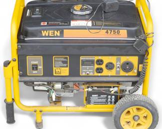 WEN 4750 Portable Electric Start Generator, 4-Gallon