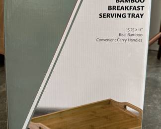 Benevolence Bamboo Breakfast Serving Tray