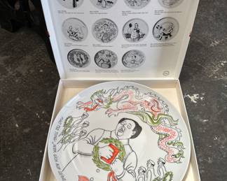 Rosenthal Teller-Satire Plate by Ernst Maria Lang