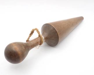 Wooden Butter Press