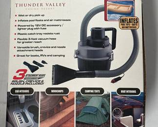 Thunder Valley Portable Wet & Dry Auto Vacuum Cleaner