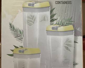 Kitchen Creatives Airtight Food Containers, Set of 3