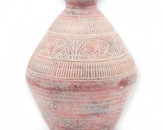 Hand-Crafted Native American Decorative Urn