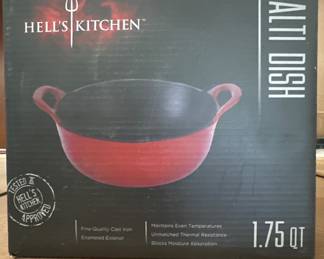 Hell’s Kitchen 1.75 Qt Cast Iron Balti Dish