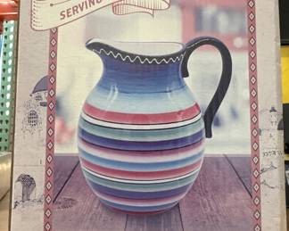 2.75-Quart Ceramic Serving Pitcher by Benevolence