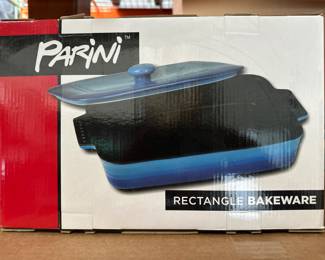 Parini Ceramic Rectangle Bakeware with Lid