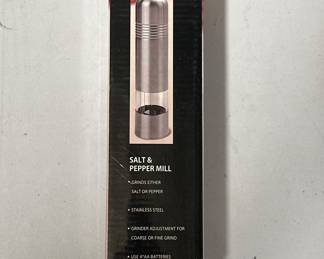 Stainless Steel Salt and Pepper Mill