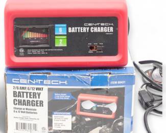 CEN-TECH #60431 2/6 Amp Car Battery Charger