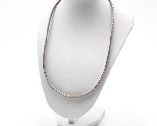 Milor Italy 925 Sterling Silver Snake Chain Necklace