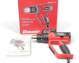 Bauer 1600W Dual-Speed Heat Gun, #1825E-B