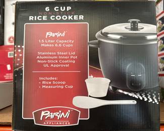 Parini 6-Cup Non-Stick Rice Cooker