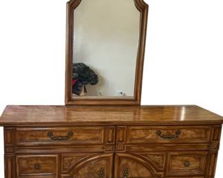 Vintage Dresser and Mirror