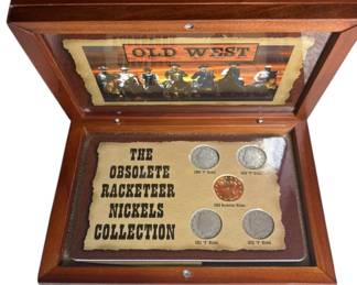 Obsolete Racketeer Nickels Collection