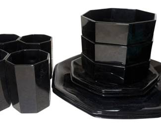 Arcoroc Black Dishes