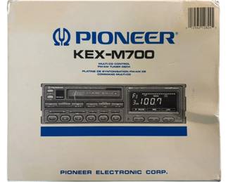 NEW IN BOX 1980s Pioneer Tuner Deck