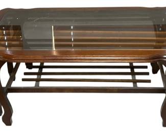 Glass Top Coffee Table
