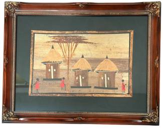 Handcrafted African Wood Art