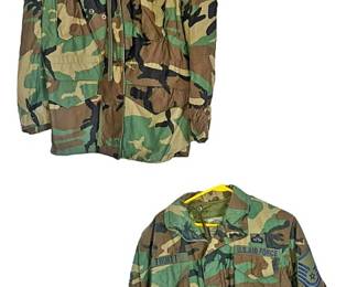 Air Force Camo Jackets M