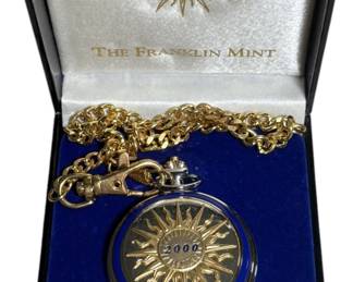Franklin Mint 2000 Pocket Watch