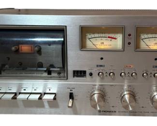 Vintage Pioneer Cassette Tape Deck