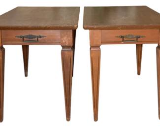 Vintage Crown Furniture End Tables