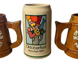 Vintage Beer Steins