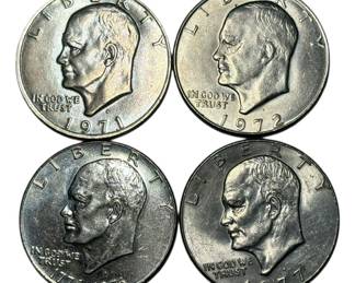 Eisenhower Dollars and Glove
