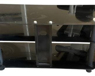 Glass Entertainment Console