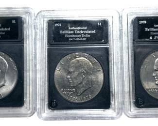 Uncirculated Eisenhower Dollars