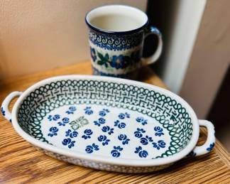 Polish pottery