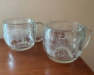 Unique world map drinking glasses