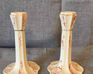 Belleek Candlestick Holder