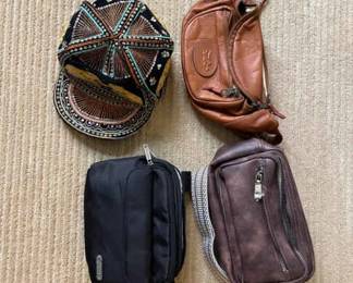 Fanny Packs Cross Body Bags and Elephant Cap Beaded NEW