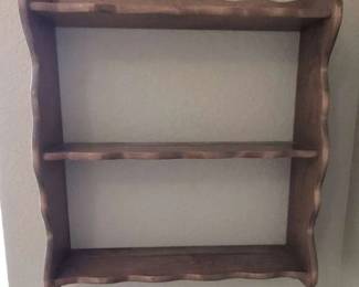 Small Wooden Hanging Bookshelf