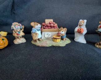 Fall Halloween Wee Forest Folk Miniatures