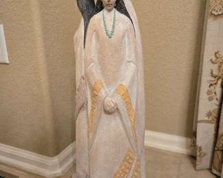 Vintage Austin Productions Acoma Series Earth, Wind Fire Native American Statue