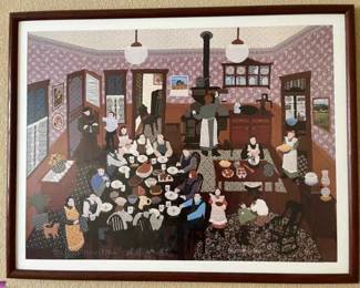 Harvest Meal Numbered Print