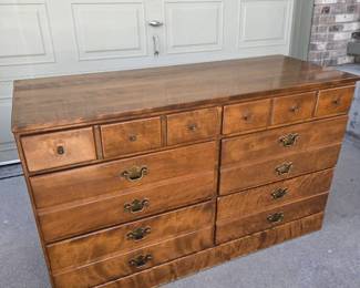 Vintage Ethan Allen Nutmeg Maple Dresser