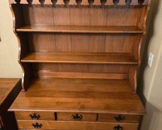 Sprague Carlton Maple Buffet with Dutch Cupboard