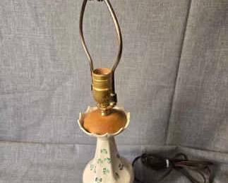 Belleek, Shamrock Porcelain Table Lamp