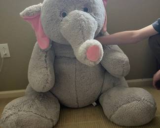 Giant Stuffed Elephant