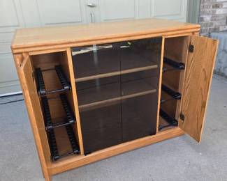 Old Entertainment Center and TV Stand